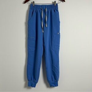 Figs Blue Jogger Technical Collection Scrub Pants XXS/P